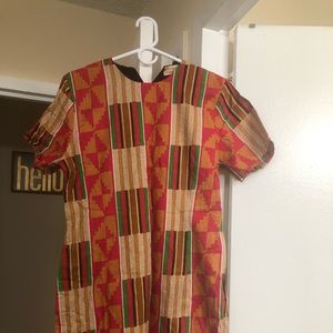 African Print Dress